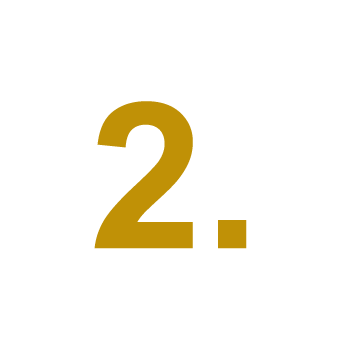 The image displays a graphic with the number 2 in large font size, set against a black background with a yellow outline, indicating it s a logo or icon for a second level or page.